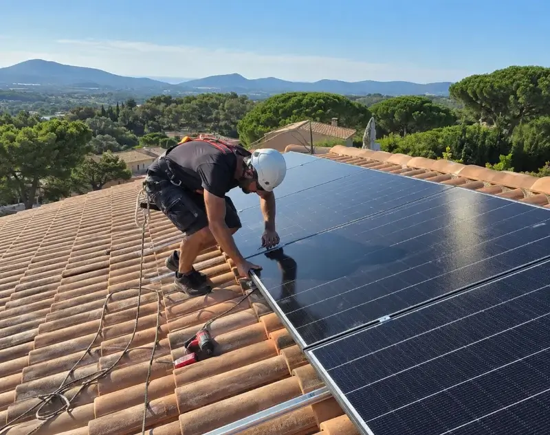 Installateur panneaux solaires Béréziat — pose photovoltaïque sur toiture